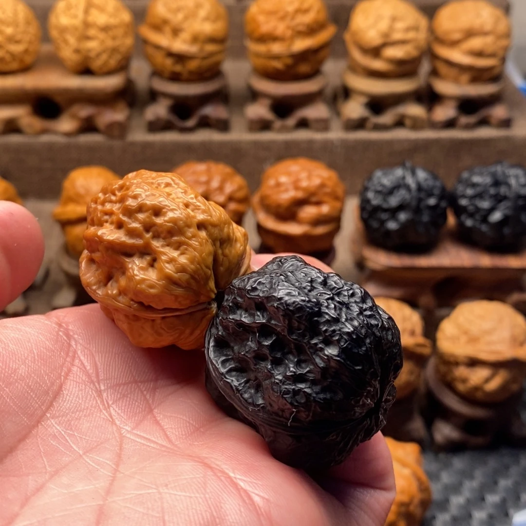 H***G把件文玩核桃铁核桃