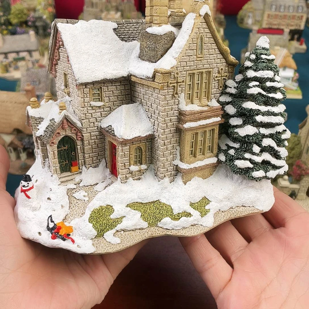 摆件摆件Lilliputlane57老牧师的家