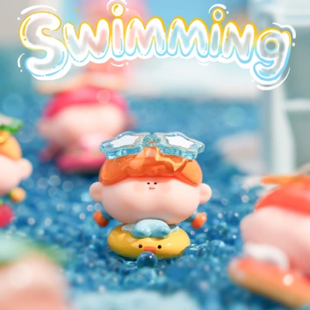 【代拆】阿玛莉莉丝沙滩泳圈萌粒可爱盲盒