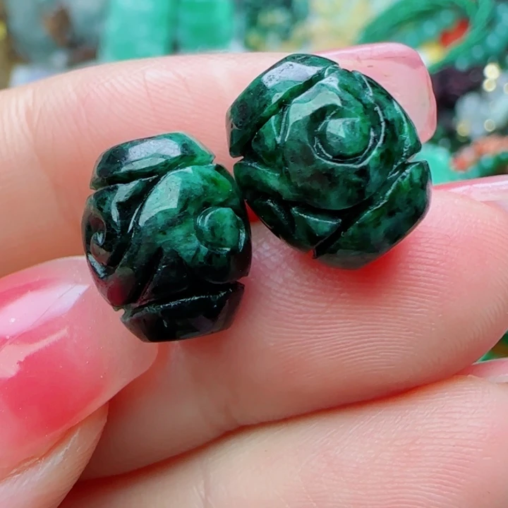 翡翠未镶嵌颈饰天然A货6