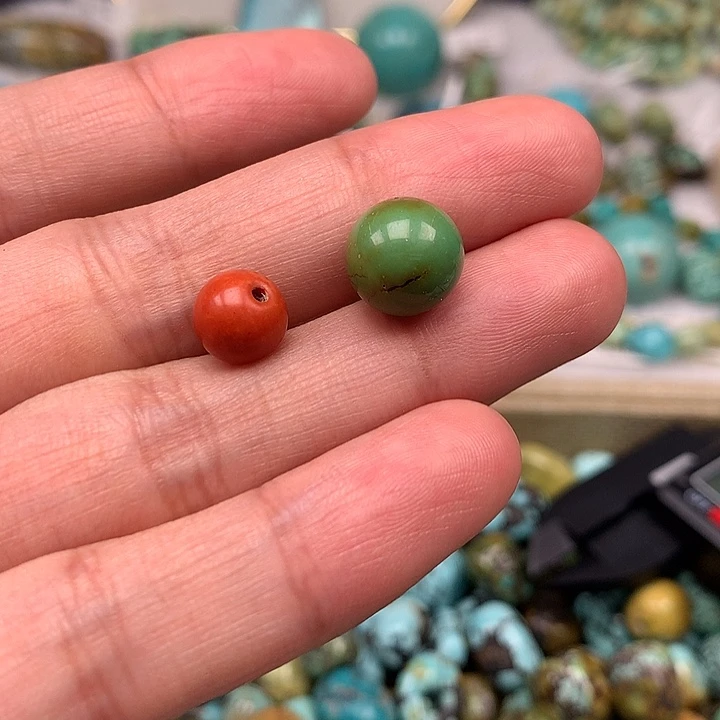 南红玛瑙未镶嵌圆珠