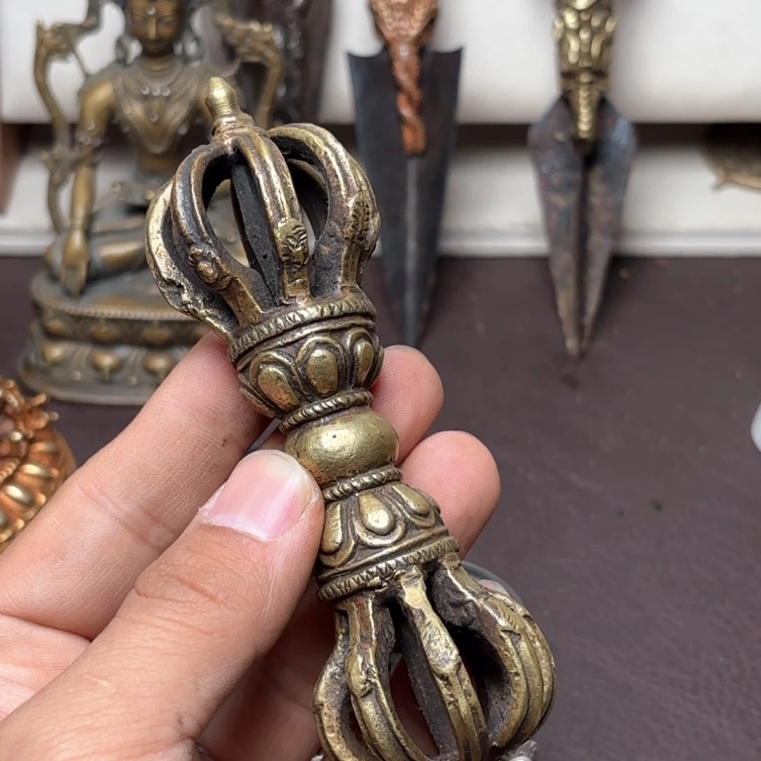 铜星月菩提挂件菩提