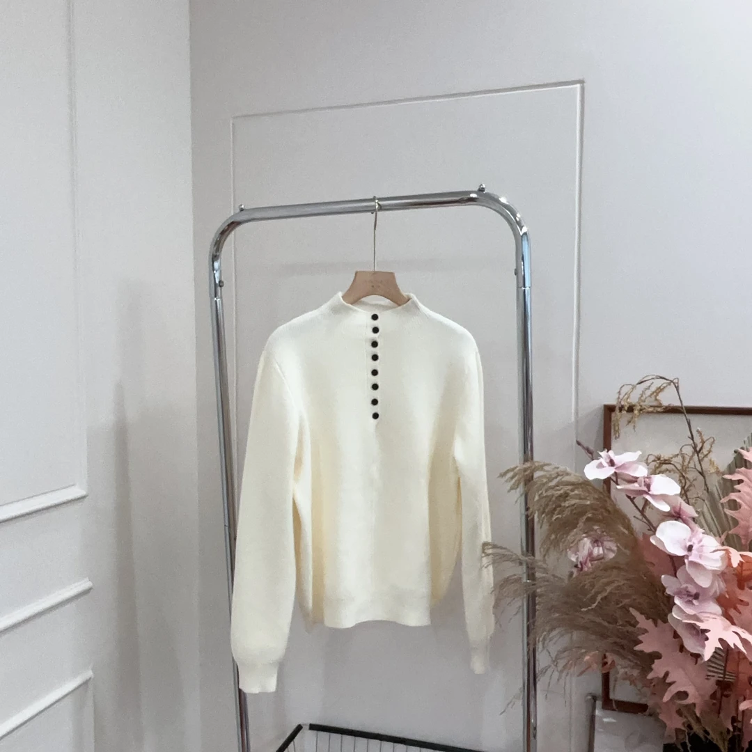 拉夏贝尔/25秋冬季新款时尚百搭通勤优雅简约上衣+裤子 10708 WDJ