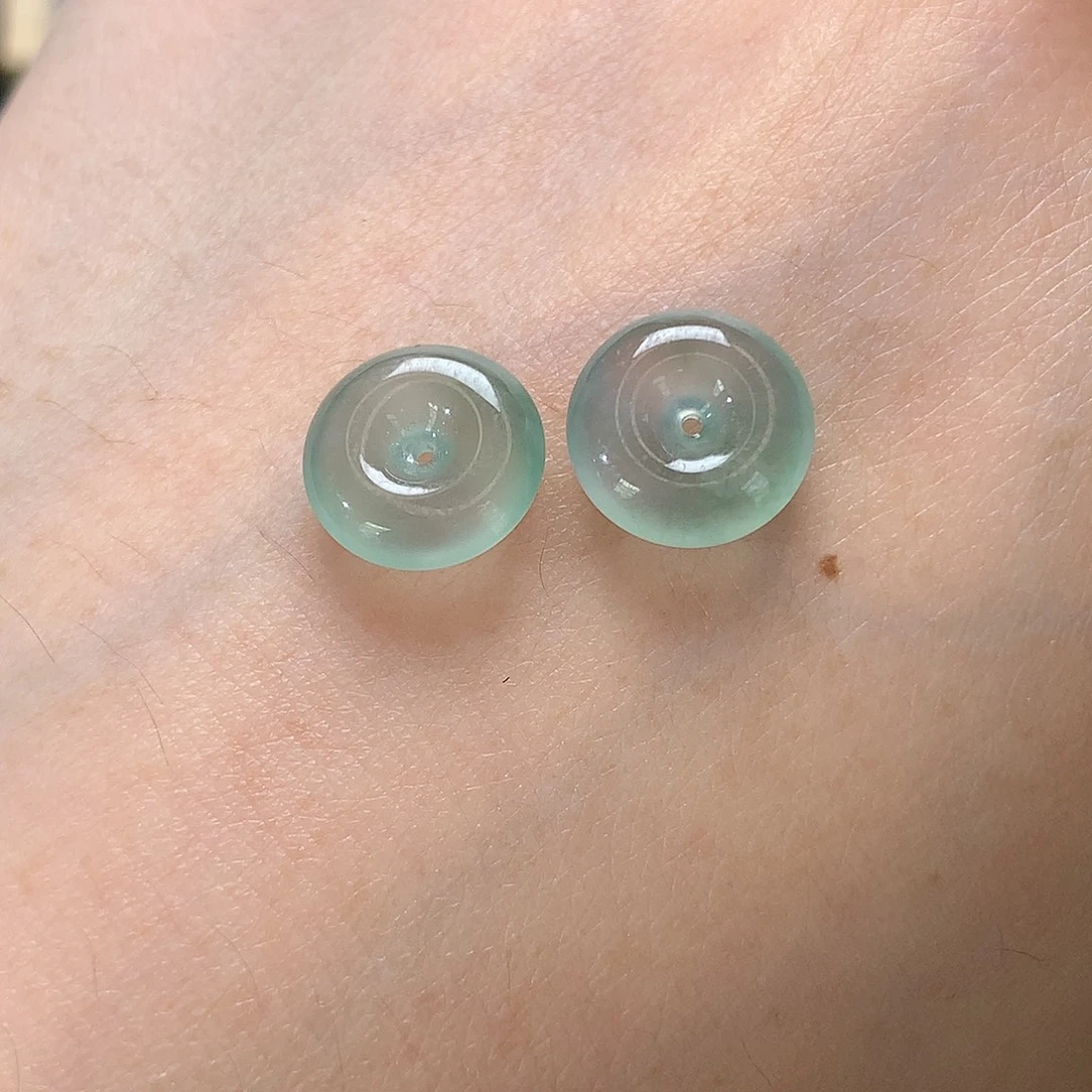颈饰未镶嵌翡翠扣子