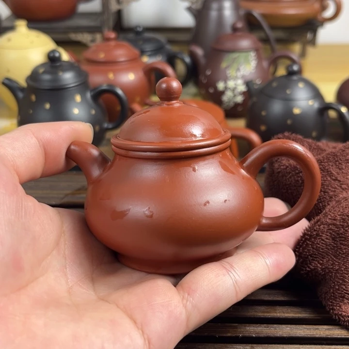 紫砂茶壶原矿紫砂半手工制作