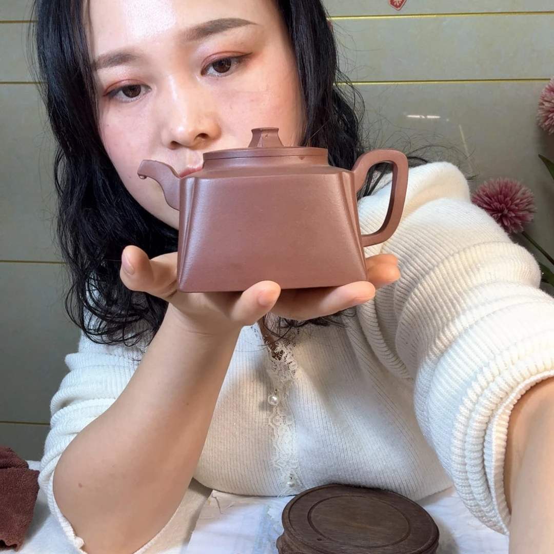紫砂茶壶泰*精工半手