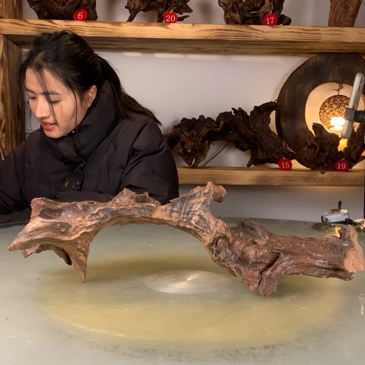 晨***玥天然云南紫柚木会黄水