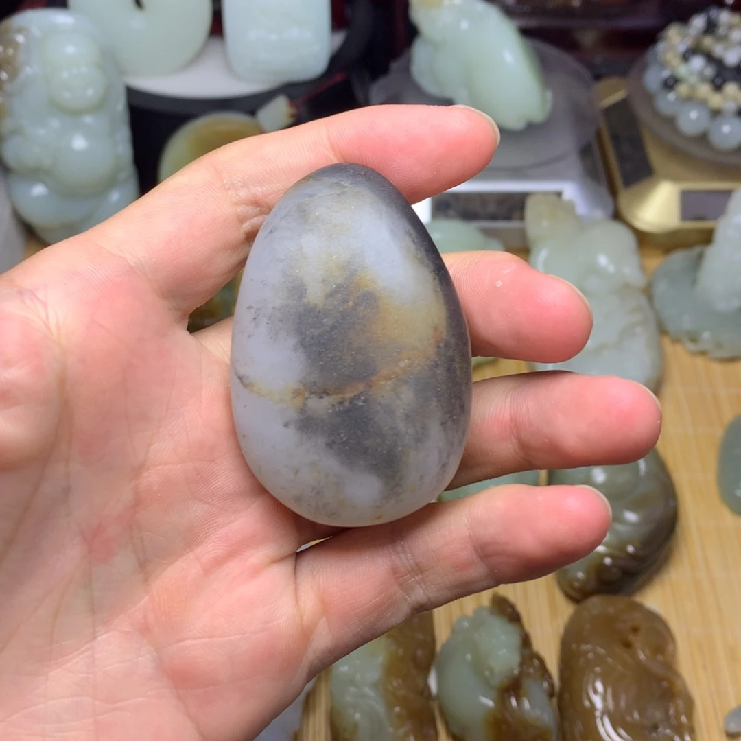 和田玉未镶嵌挂件（防拍链接）