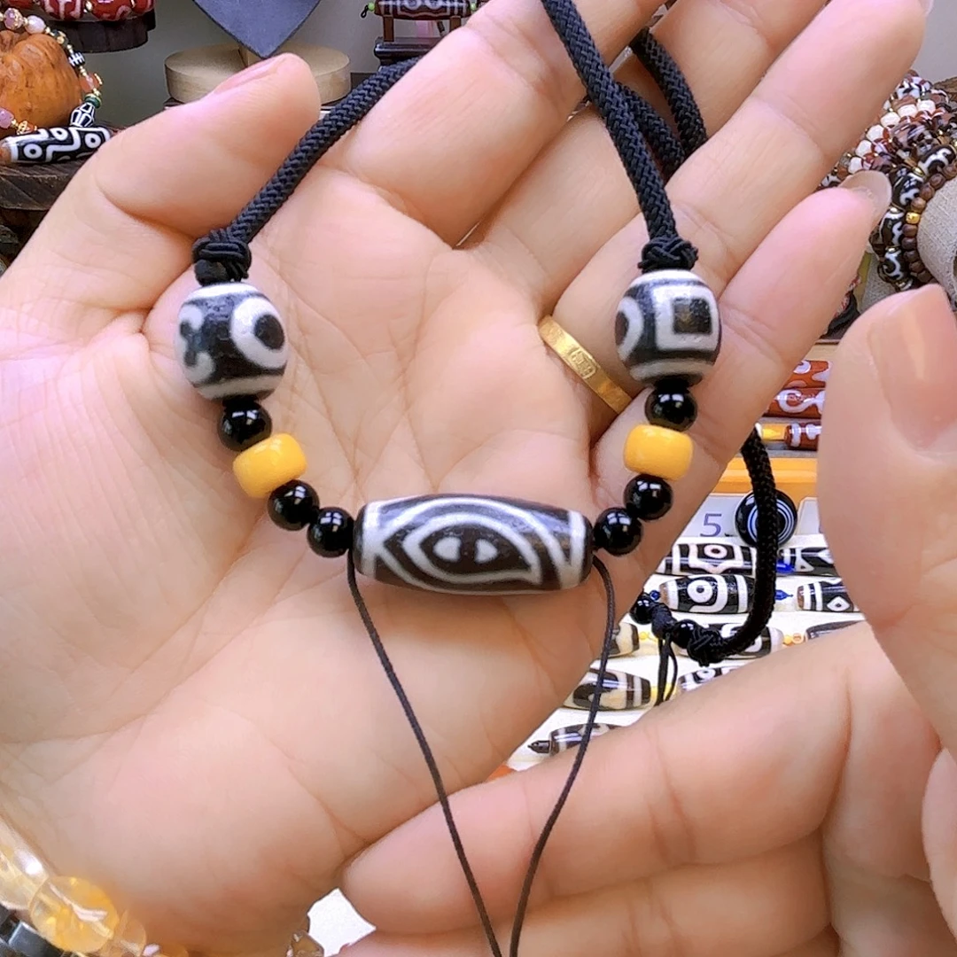 玛瑙/玉髓合金颈饰