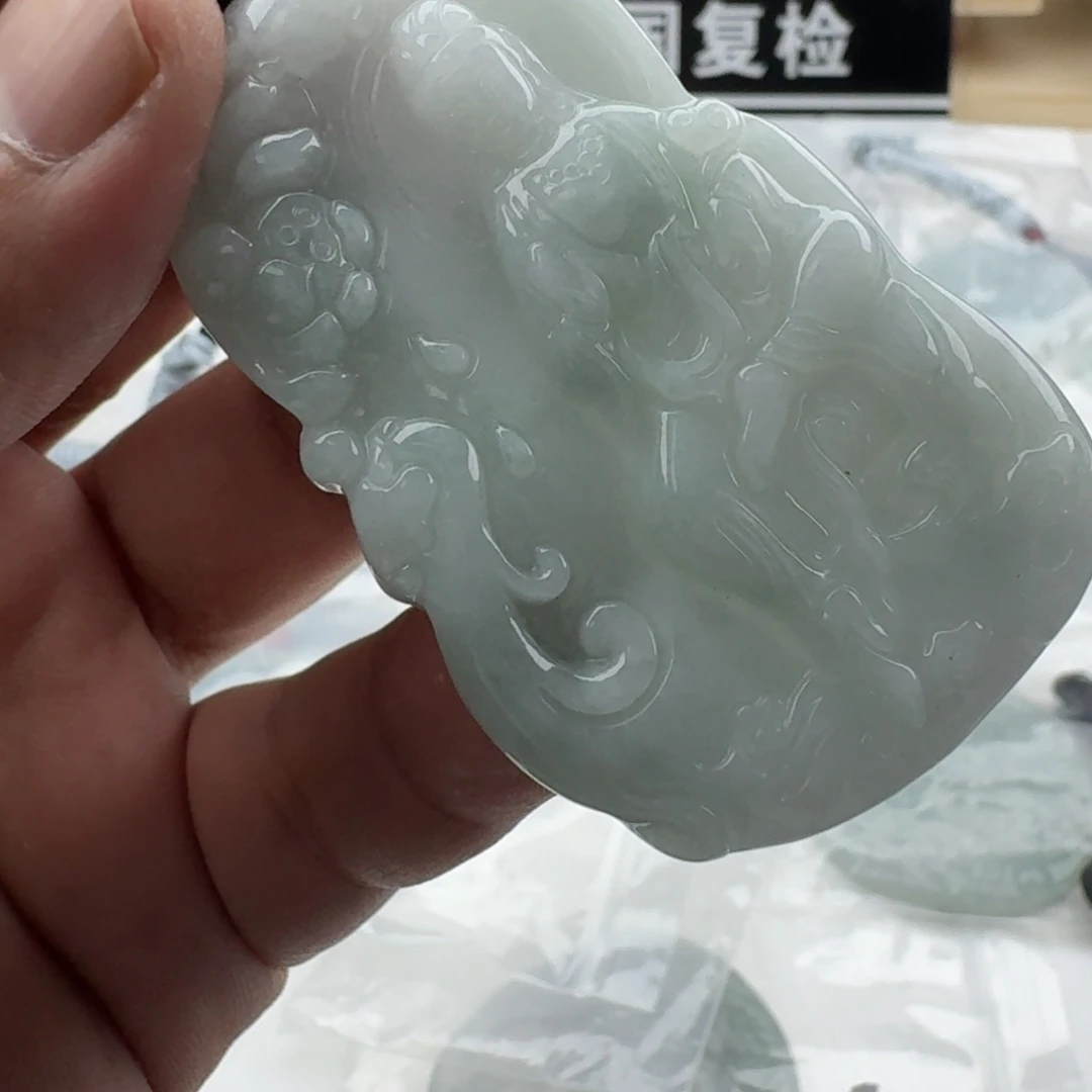 颈饰未镶嵌翡翠天然缅甸A货翡翠
