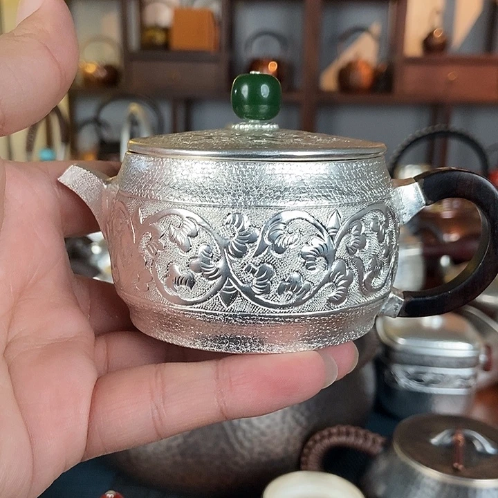 垭***の纯手工制作一铜壶制作