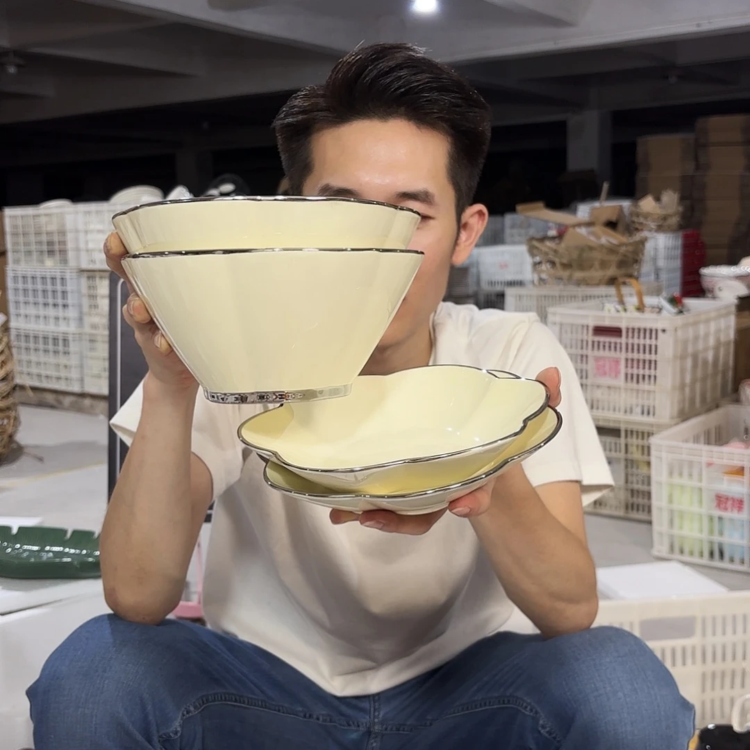 瓷微瑕陶瓷餐具釉下彩