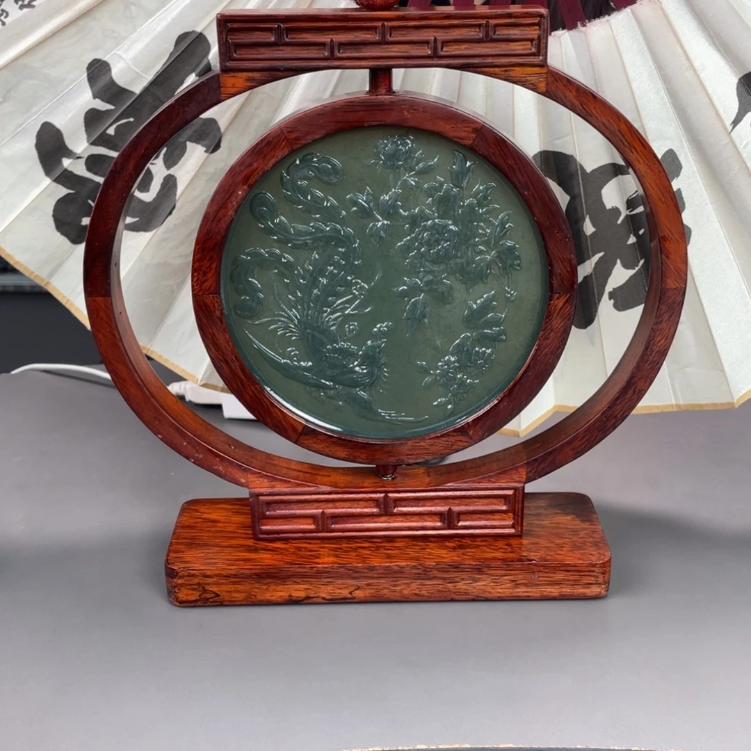 和田玉未镶嵌摆件