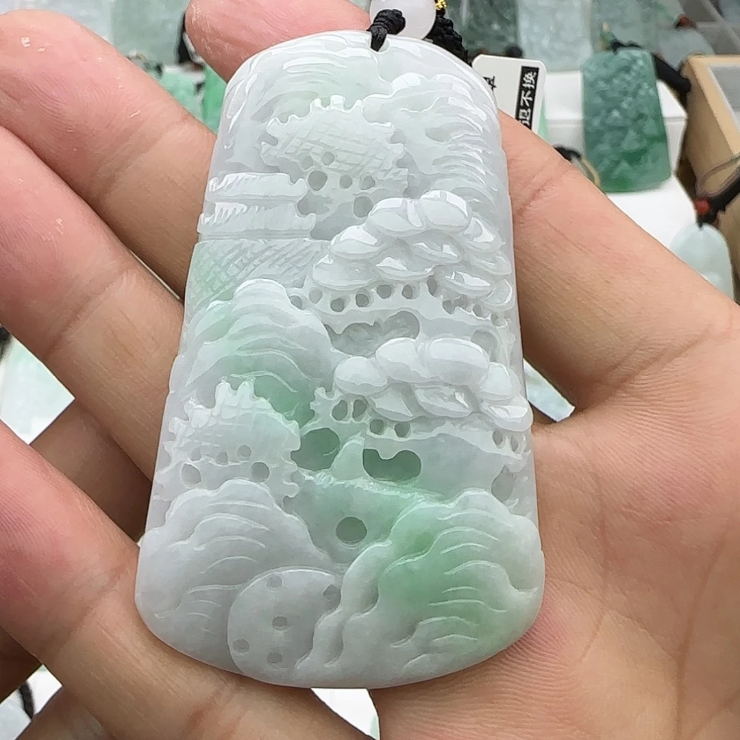 颈饰未镶嵌翡翠翡翠