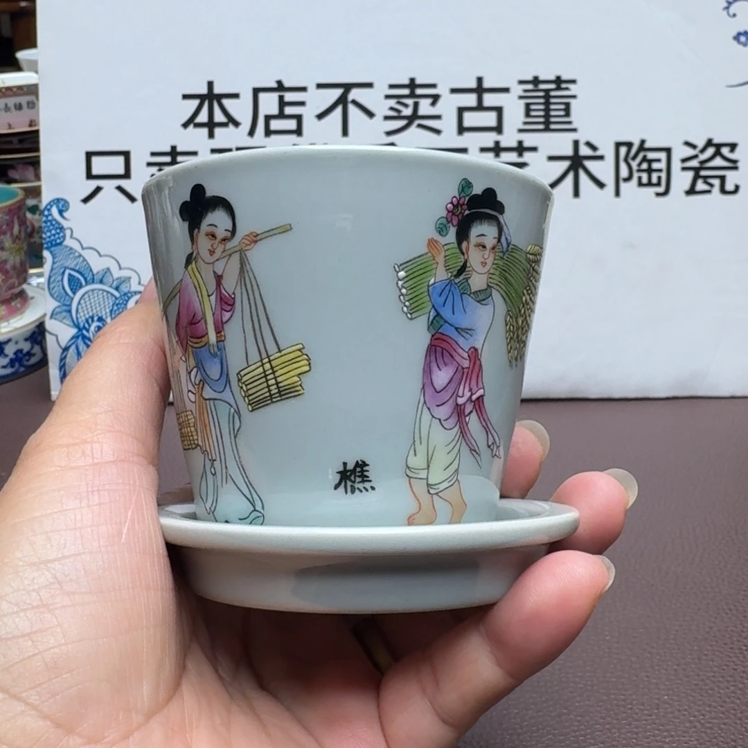 景德镇手工手绘展示