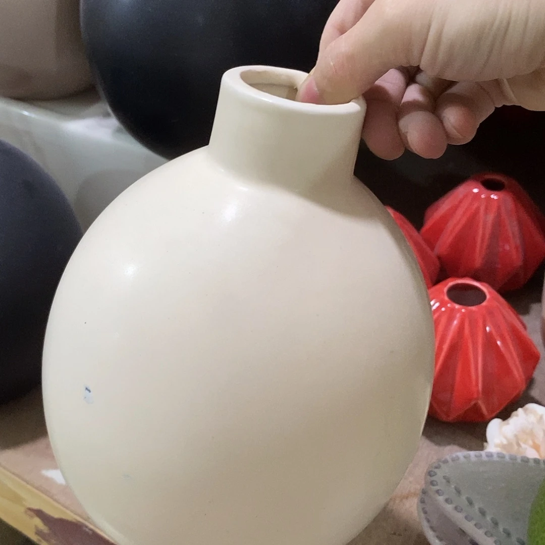 杯子水培陶盆无孔 瑕疵介意勿拍