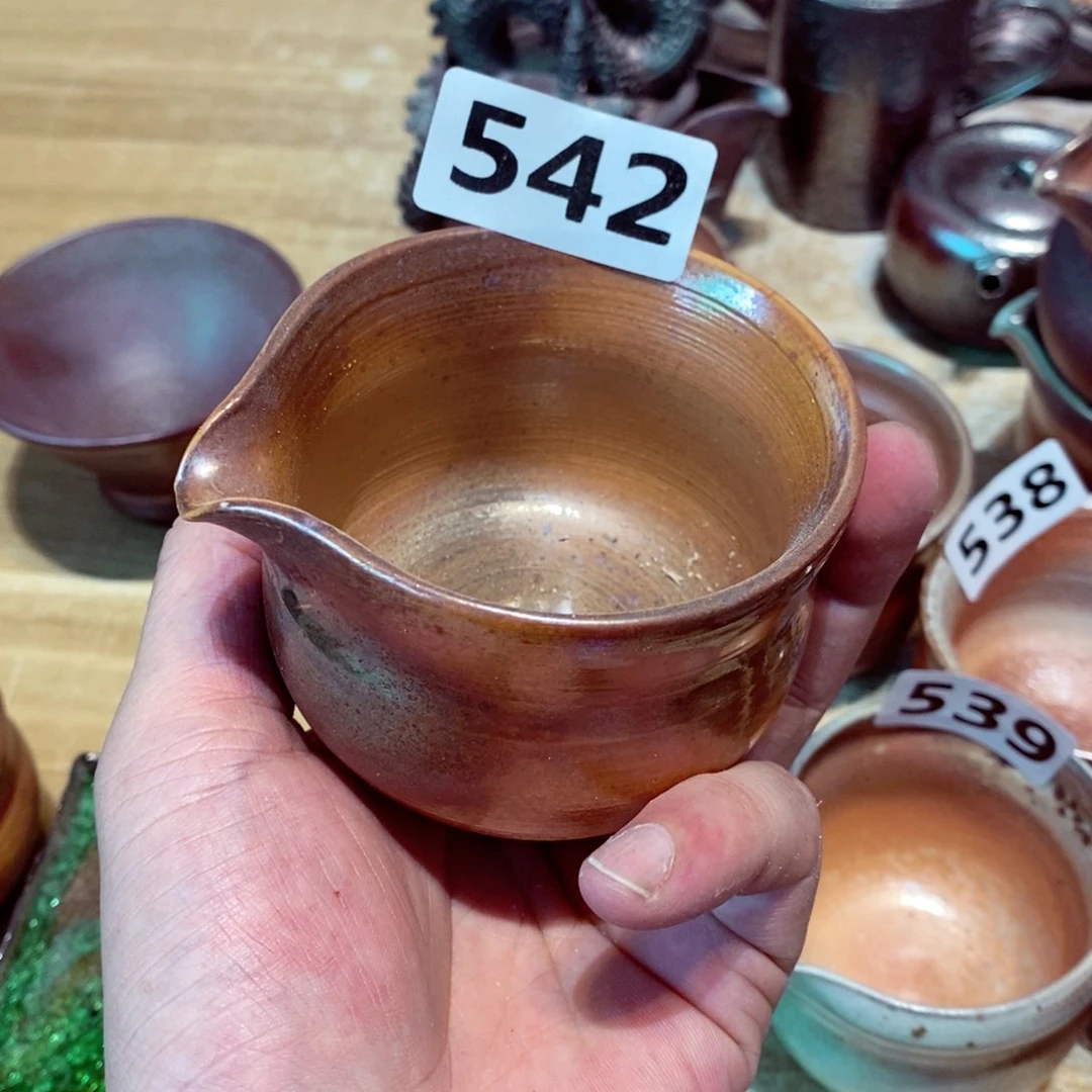 柴烧茶具陶瓷杯子