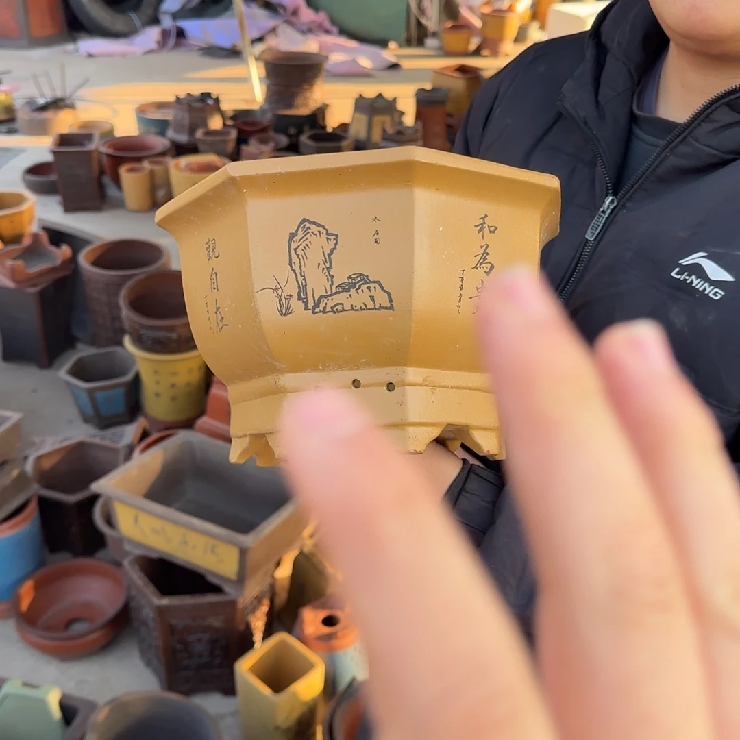 花盆紫砂口径20.15口径