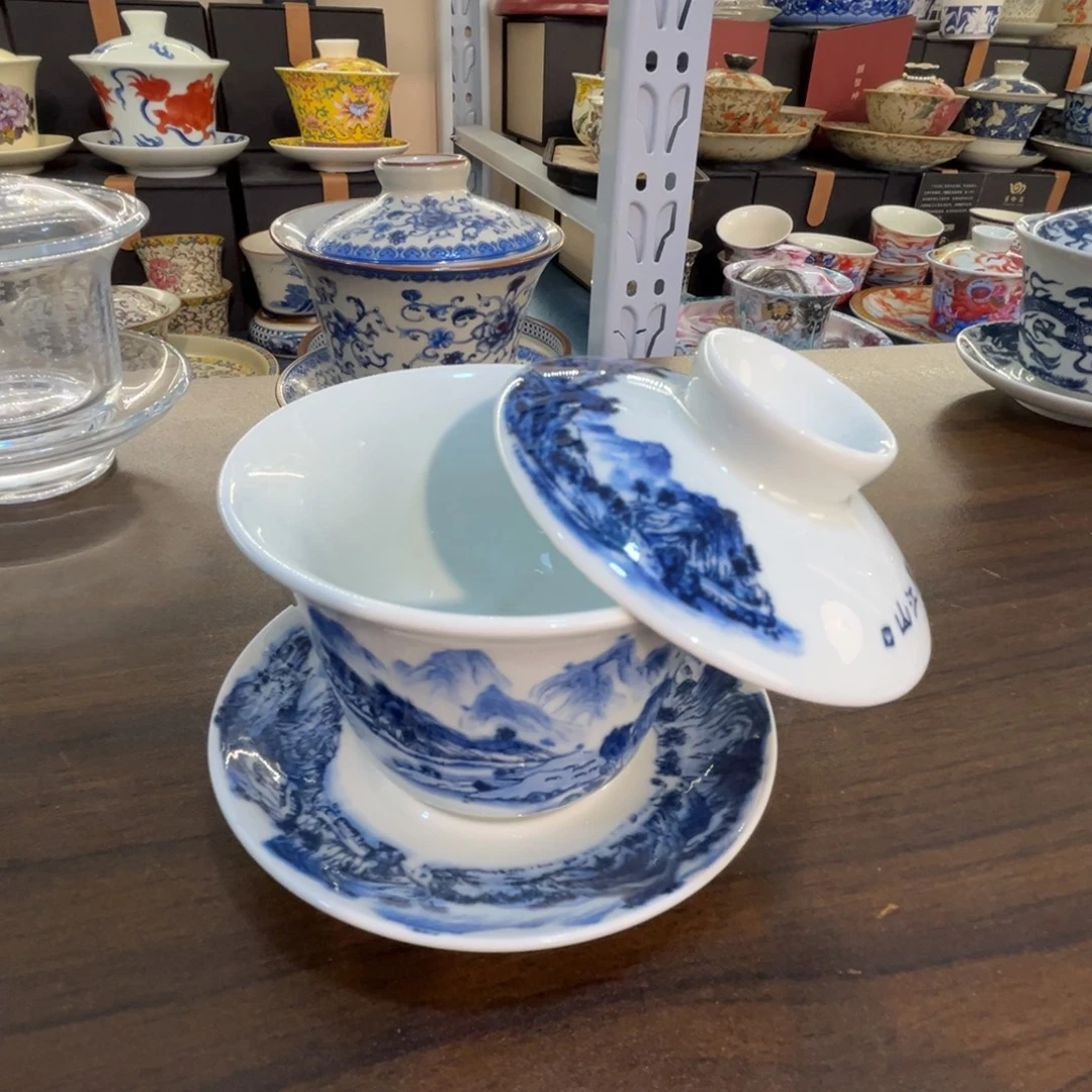 这些盖碗好便宜！我好喜欢！