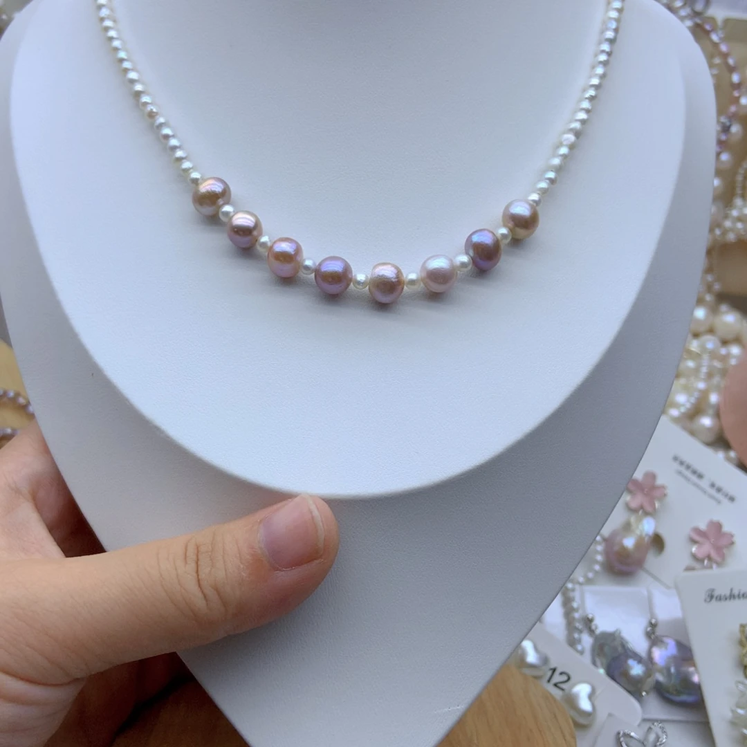 未镶嵌耳饰淡水珍珠