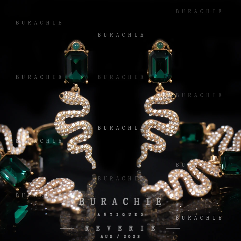 铜合金仿水晶耳饰 【3505】周年珍藏英｜经典原标克拉款CrownFrett