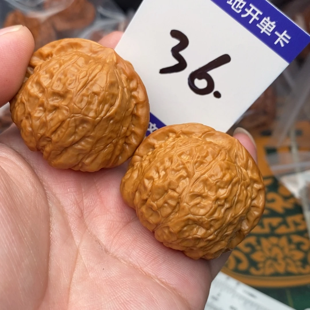 文玩核桃把件南瓜顿42