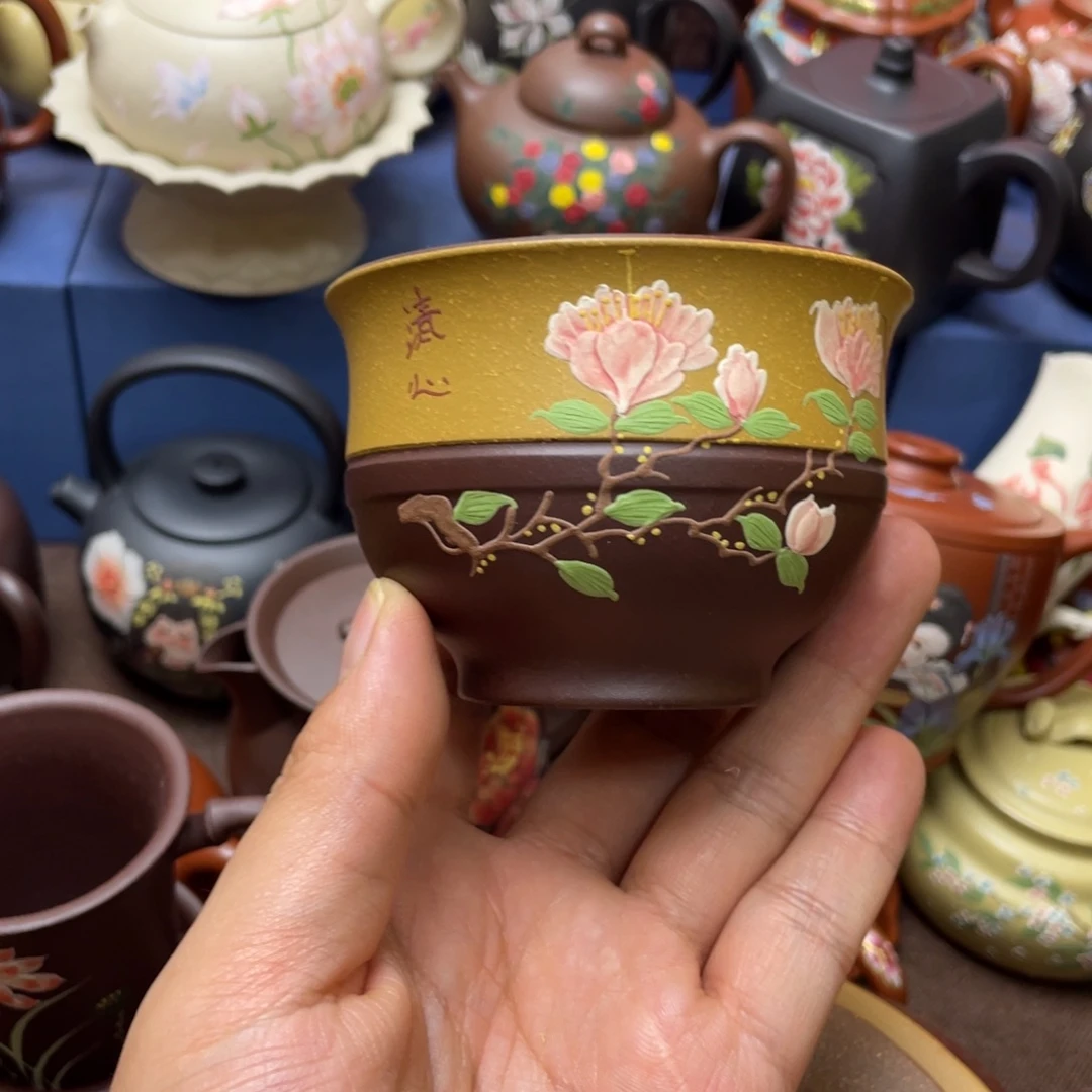 紫砂茶杯紫砂主人杯170cc