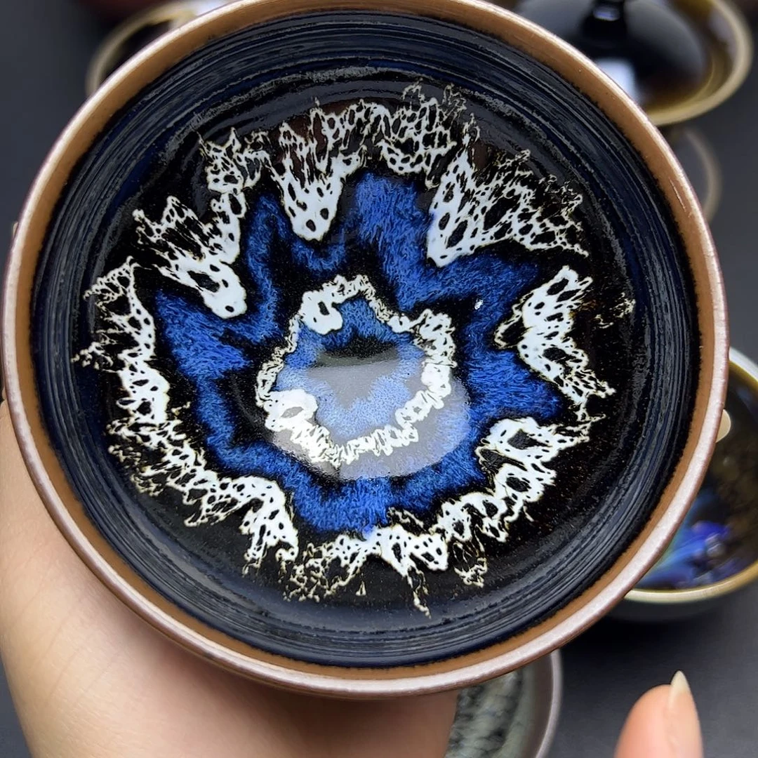 茶盏建窑建盏主人杯