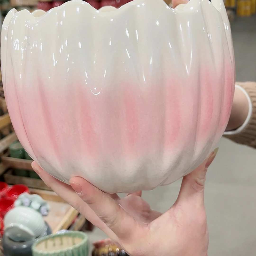 【闪购商品】陶瓷陶瓷多肉植物花盆