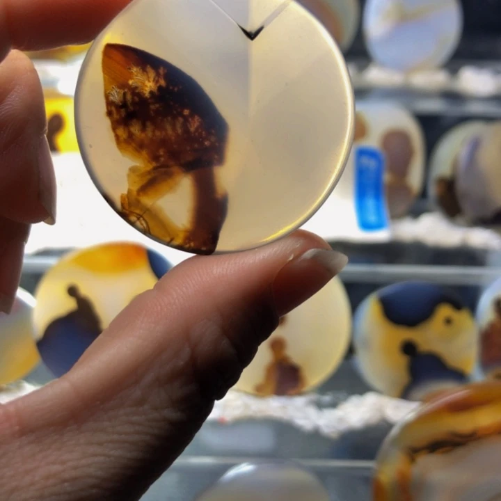 合金玛瑙/玉髓珠宝奇石28