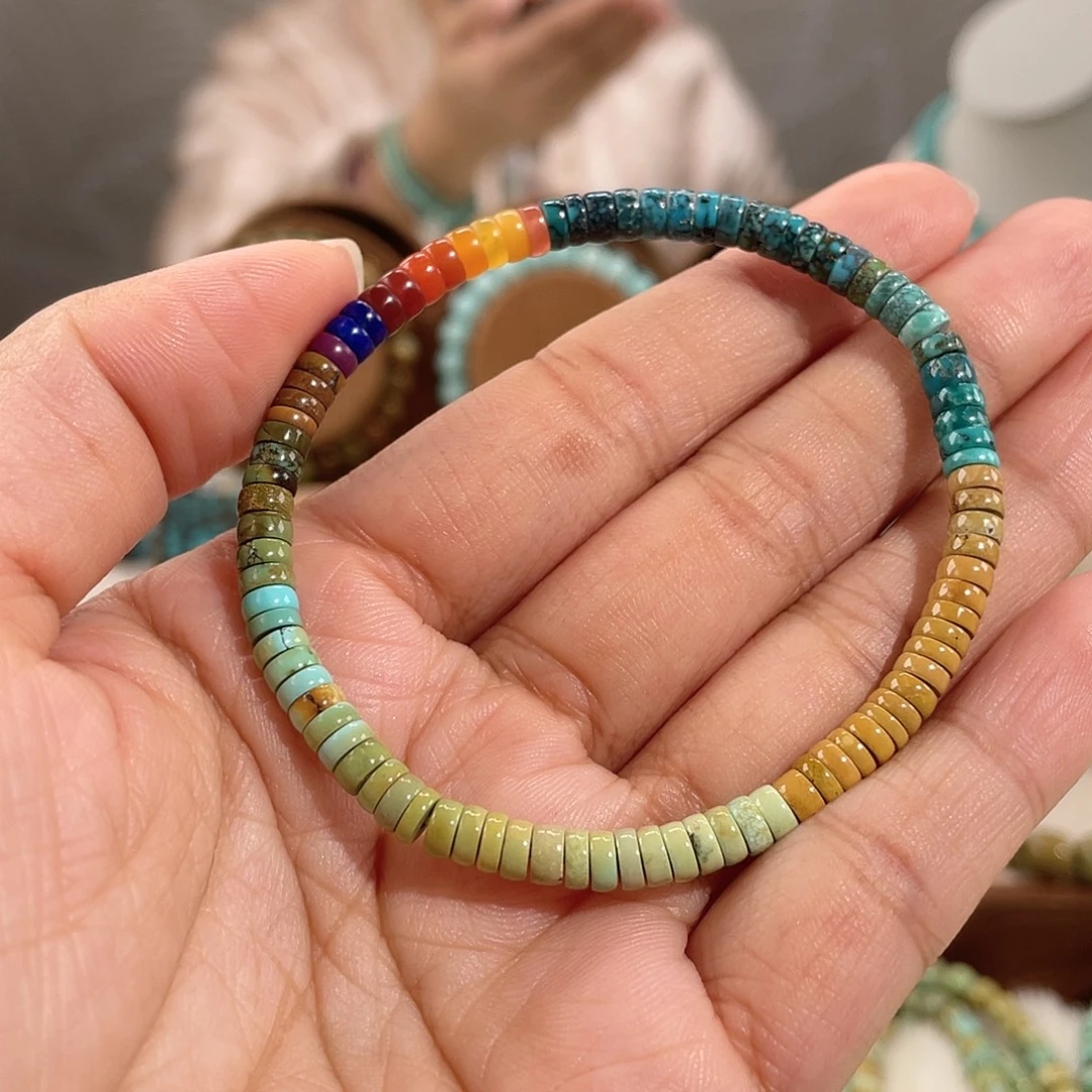 绿松石未镶嵌直切卡4+