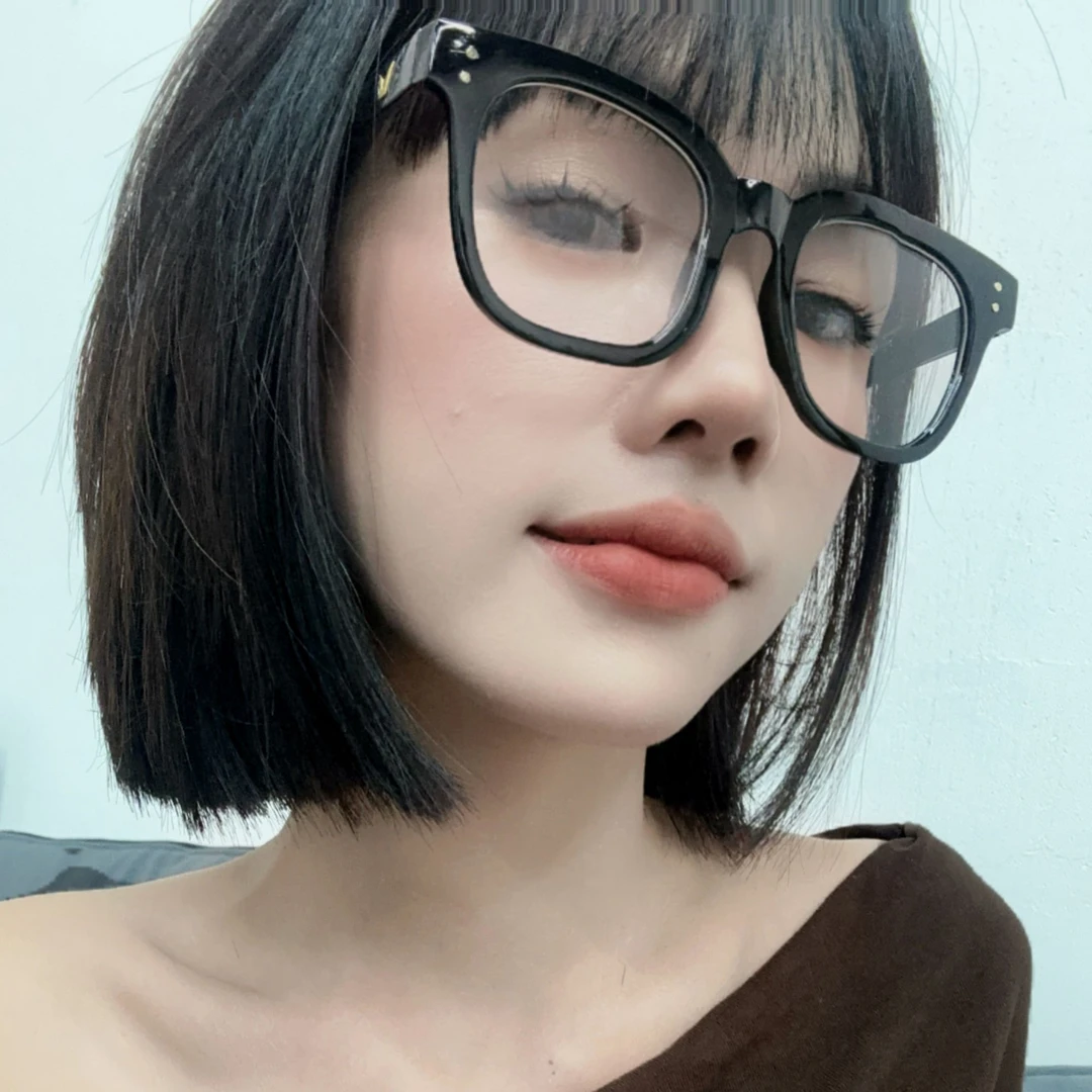新人福利经典黑框男士眼镜防蓝光辐射配近视有度数眼镜框女潮圆脸