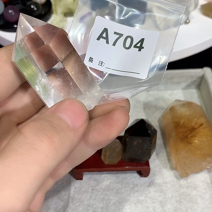 S***R未镶嵌珠宝半成品水晶A704