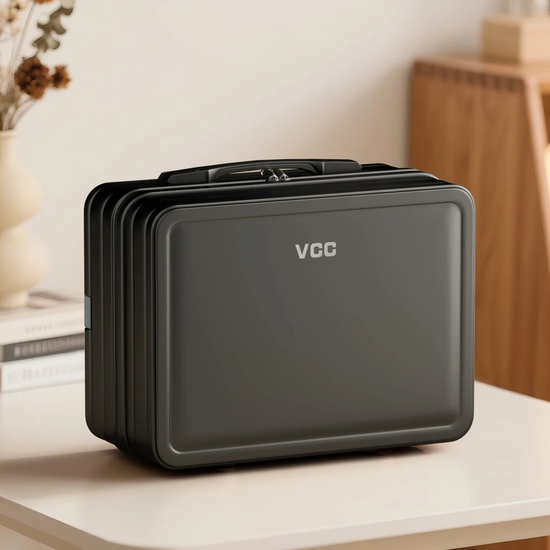 化妆箱手提14寸便携密码箱女2025年新款行李箱大容量化妆师跟妆箱