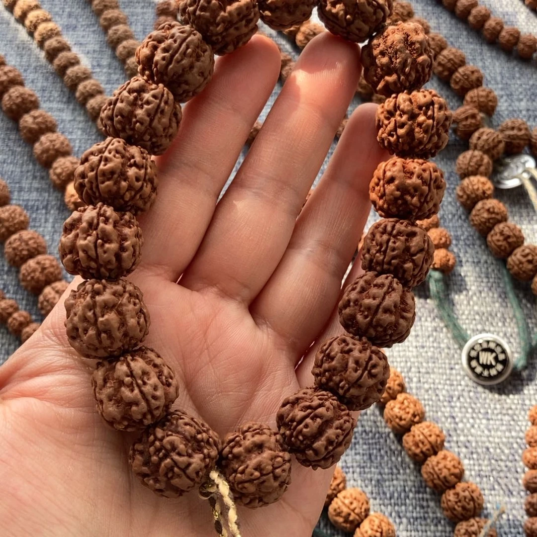 金刚菩提吊坠二挑老树方印梅花单圈