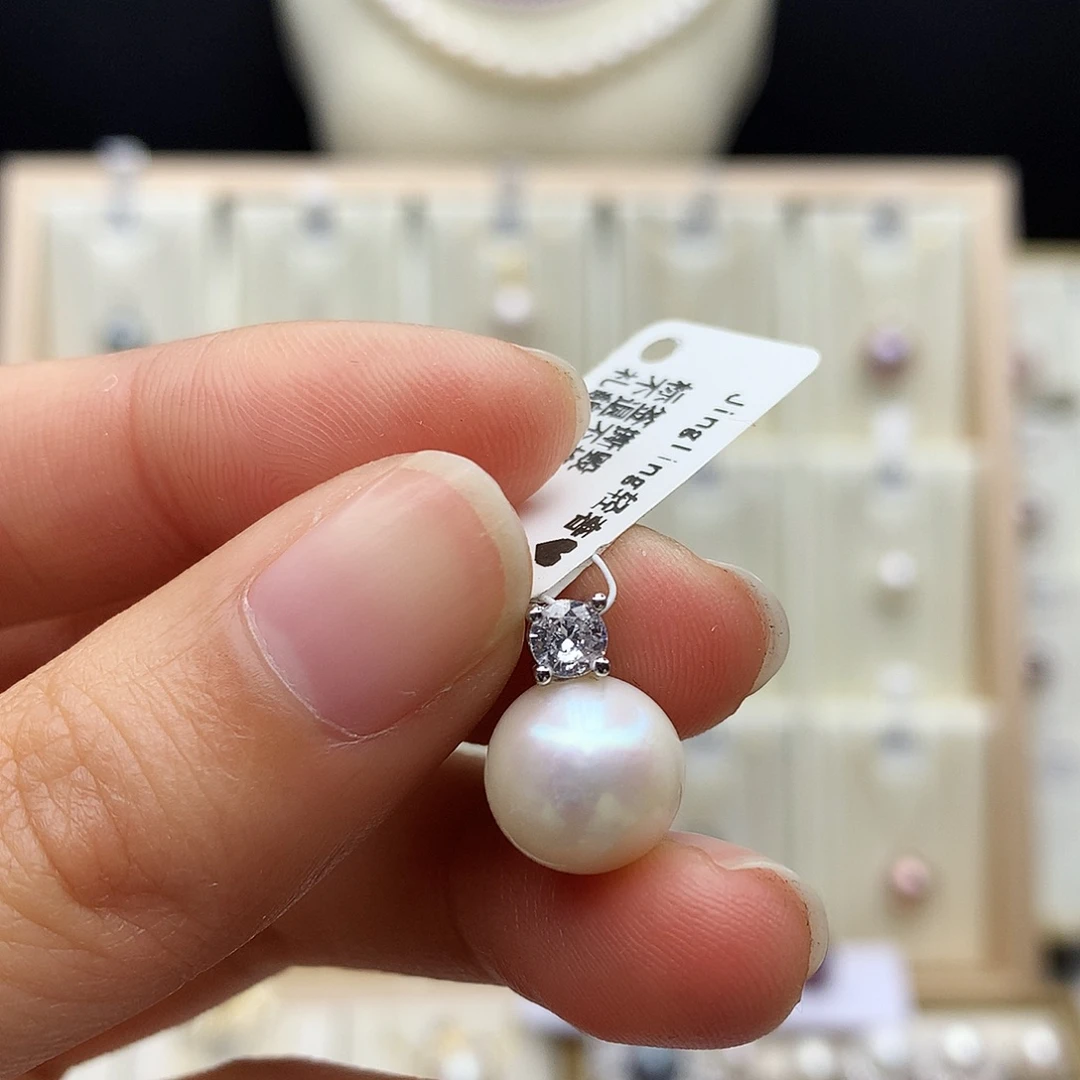 合金颈饰淡水珍珠