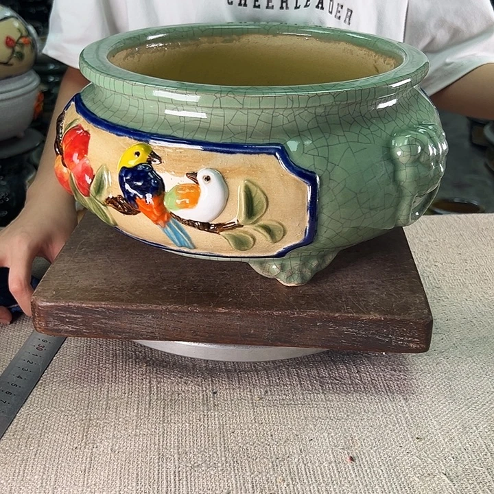 泳坤堂石湾盆陶瓷