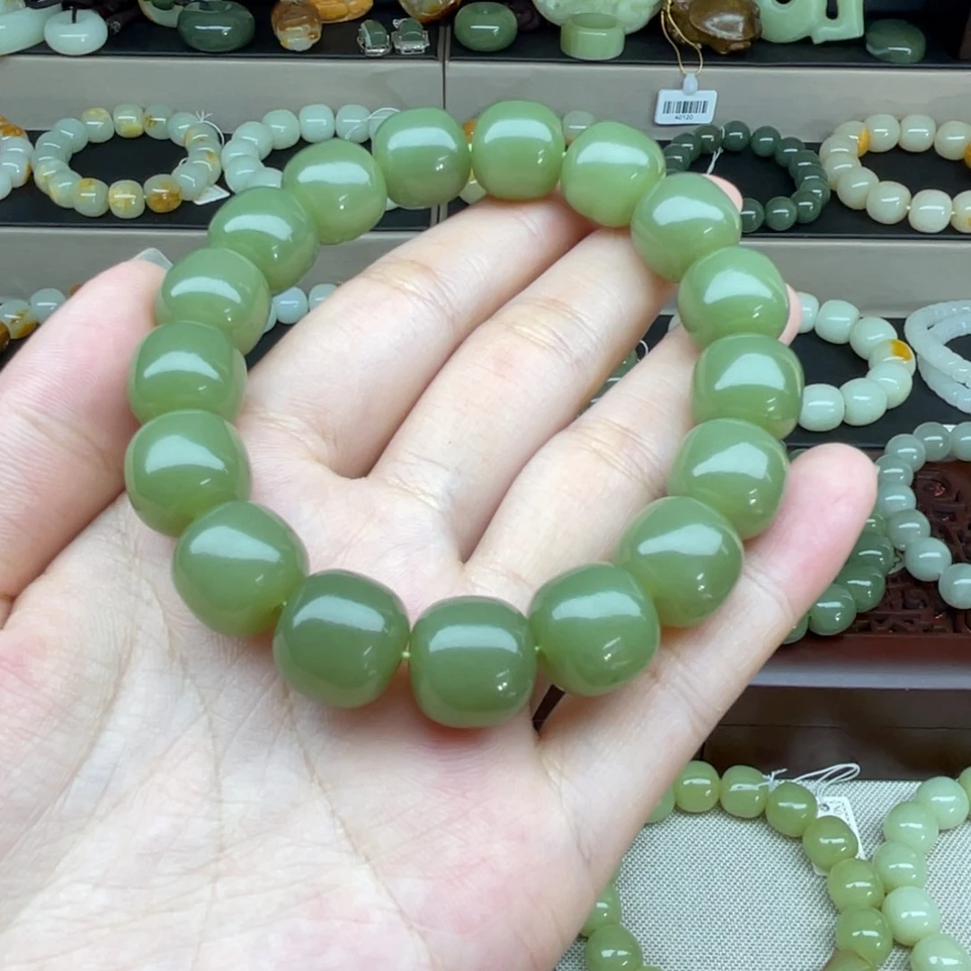 和田玉（糖玉）未镶嵌手链