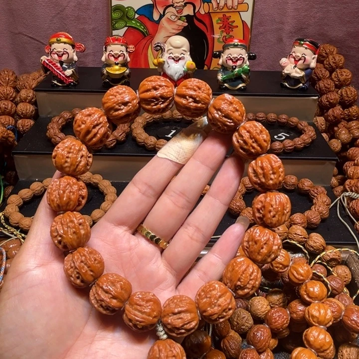 盘***人手串文玩核桃精品