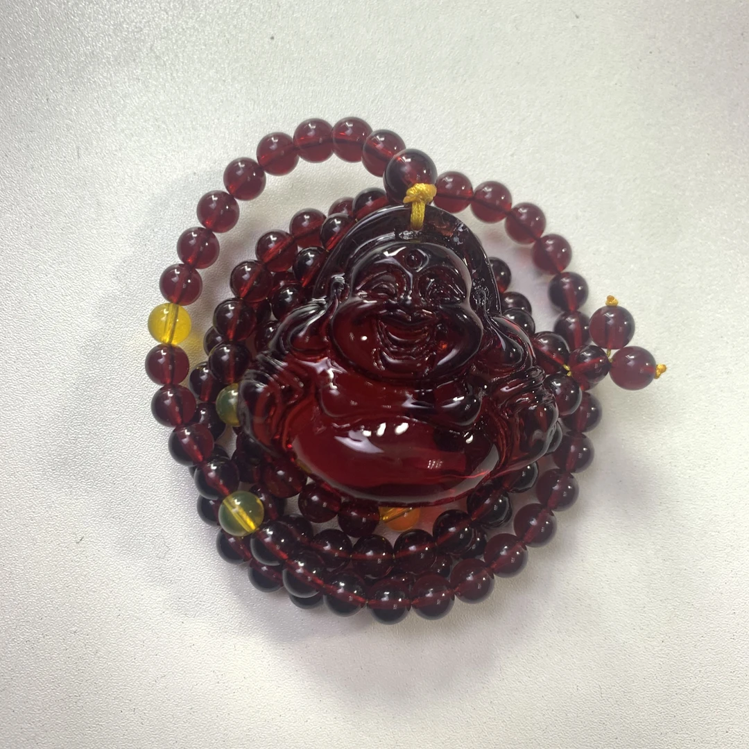龙血脂佛公项链 SZ020