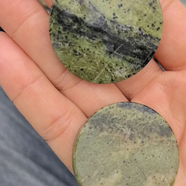 石材迈*藏玉药王石圆片片