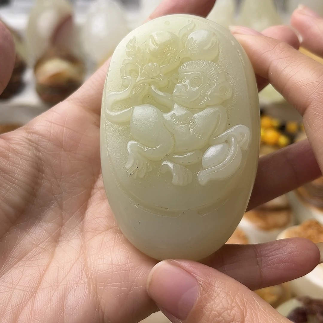石材古青石不退换猴