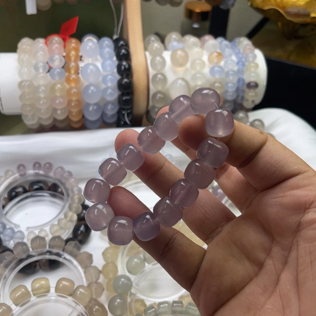 未镶嵌耳饰玛瑙/玉髓