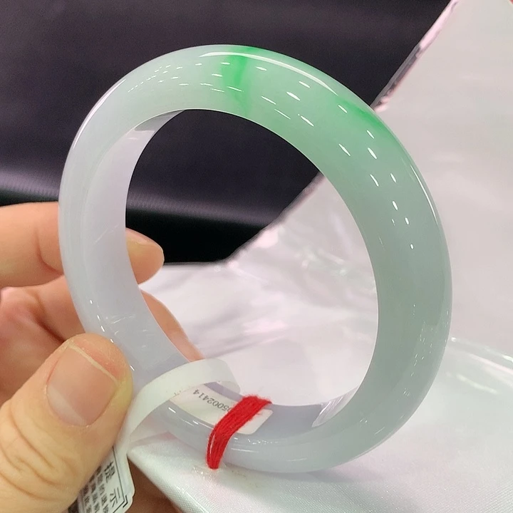 翡翠手镯未镶嵌正圈55