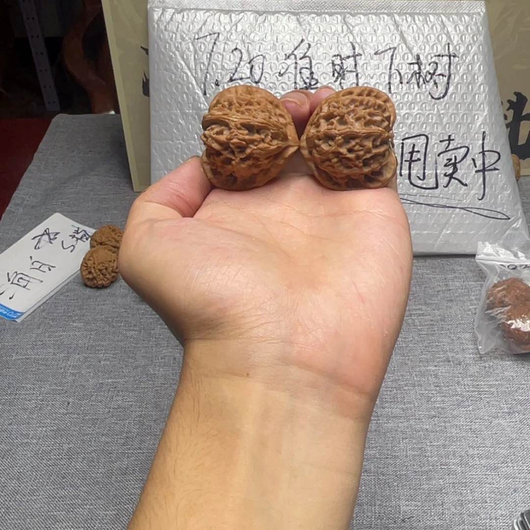 文玩核桃把件宫灯15