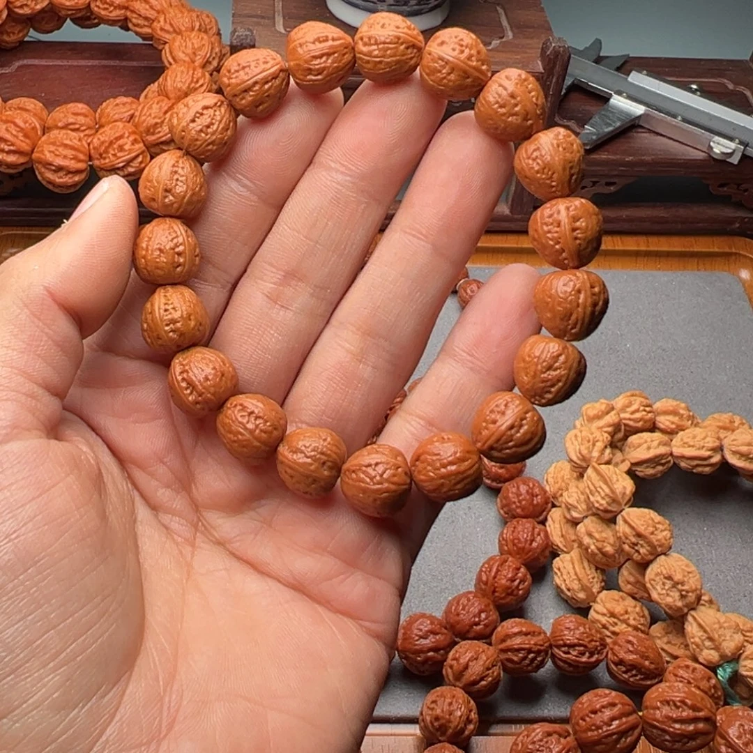 文玩核桃手串13小金豆