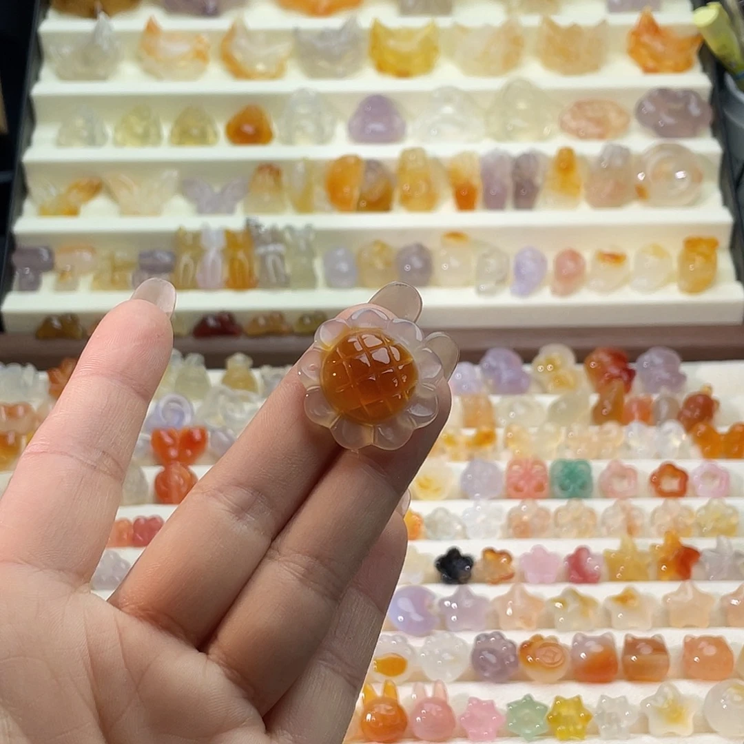 玛瑙/玉髓未镶嵌颈饰