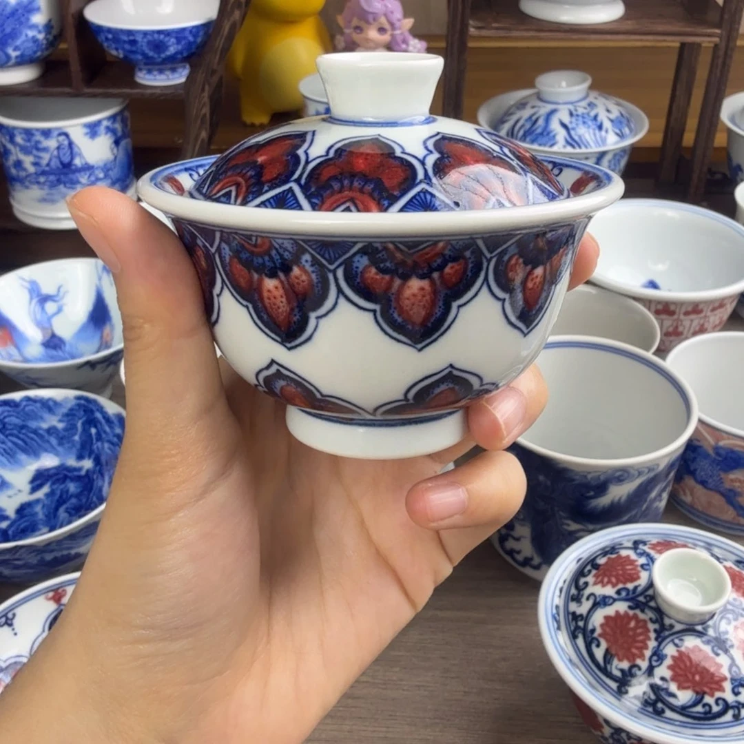 三***车景德镇陶瓷手工制品