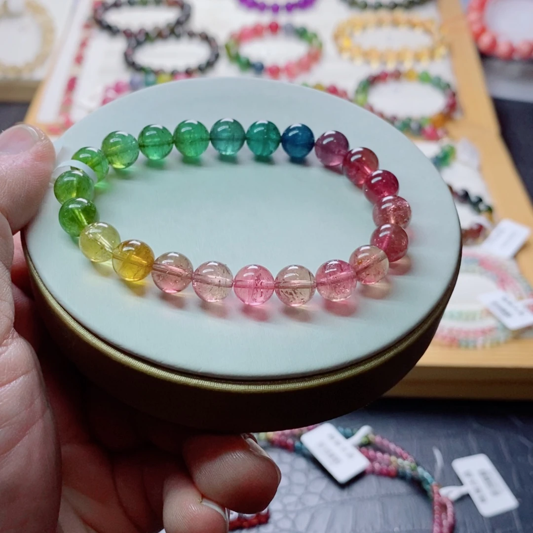 未镶嵌碧玺碧玺手链