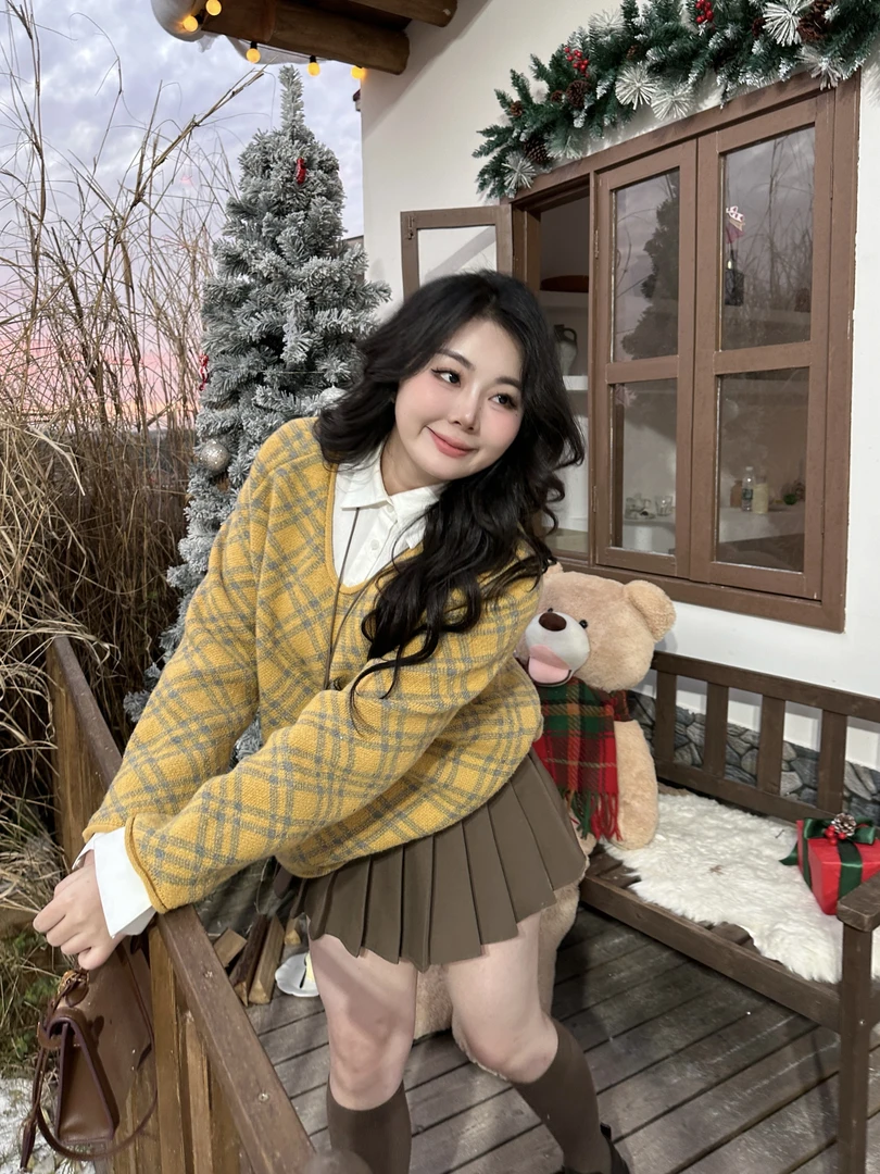 【大小姐】韩系百搭白色长袖气质衬衫高腰百褶显瘦半身裙短裙套装